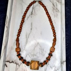 wooden necklace